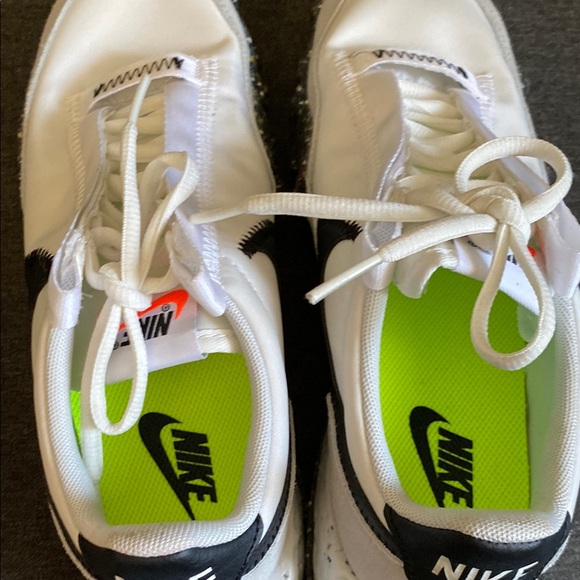 Nike Women's waffle racer crater White and Black Sneakers size 7.5 - Picture 12 of 12